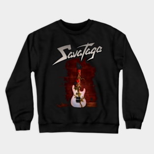 SAVATAGE MERCH VTG Crewneck Sweatshirt